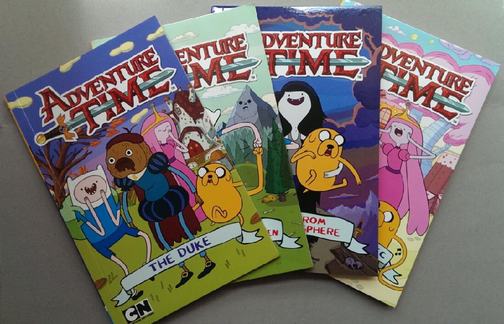 英文原版桥梁书Adventure Time 系列4册