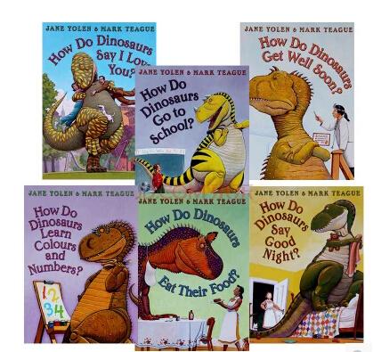 【转让】家有恐龙How Do Dinosaurs 系列 6册（全新）