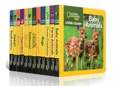 ���ҵ����׶���Kids Look and Learn12��ֽ����